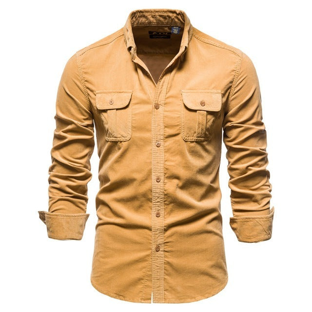 Mens Fashion Shirts For Men Wear Shirt College Tops Longsleeve Blue