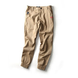 Mens Cargo Pant Trousers Overalls Trousers Slim-fit Harem Trousers With Feet