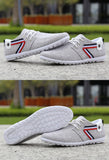 Men'S Soft-Soled Canvas Shoes, Sports And Leisure Old American Cloth Shoes, Peas