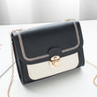 Womens Shoulder Bag High Quality Pu Lock Chain Diagonal Bag