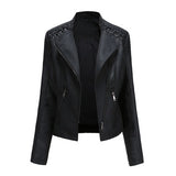 Women's Leather Jackets Women's Short Jackets  Motorbike jacket