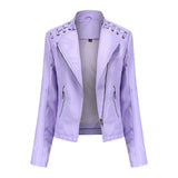 Women's Leather Jackets Women's Short Jackets  Motorbike jacket