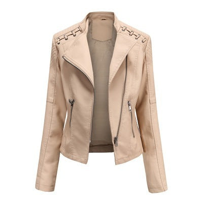 Women's Leather Jackets Women's Short Jackets  Motorbike jacket