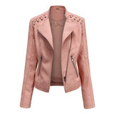 Women's Leather Jackets Women's Short Jackets  Motorbike jacket