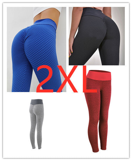 Women fashion Plaid Leggings Fitness Yoga Pants Women's Seamless High Waist Breathable Gym Leggings