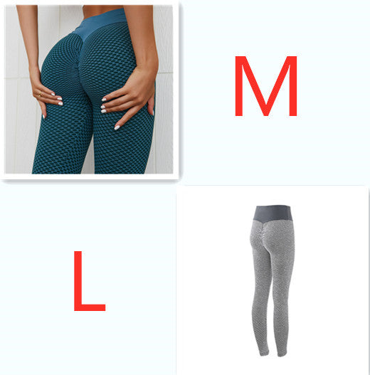 Women fashion Plaid Leggings Fitness Yoga Pants Women's Seamless High Waist Breathable Gym Leggings