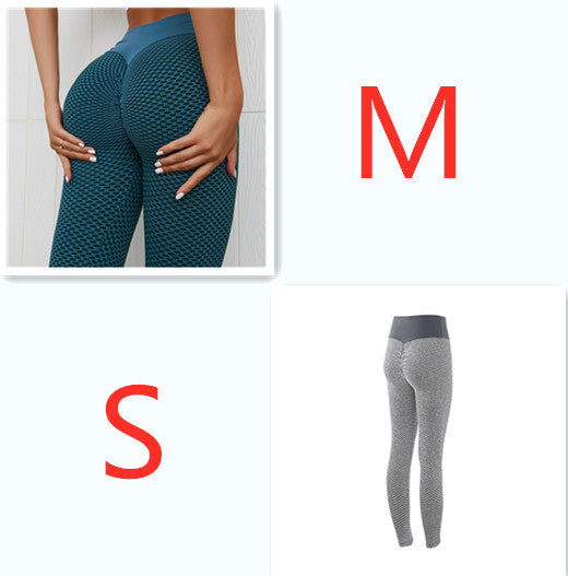 Women fashion Plaid Leggings Fitness Yoga Pants Women's Seamless High Waist Breathable Gym Leggings