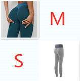Women fashion Plaid Leggings Fitness Yoga Pants Women's Seamless High Waist Breathable Gym Leggings