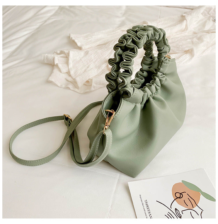 Women PU Leather Messenger Bag Western Style One-shoulder Fashion Handbag