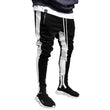 Men's Fashion Strappy Trousers Trousers Zippered Sports Trousers