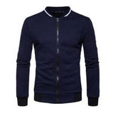 Mens Fashion Zipper Cotton Jacket For Mens