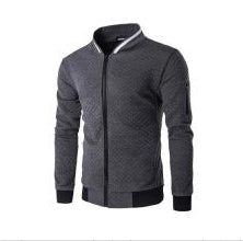 Mens Fashion Zipper Cotton Jacket For Mens
