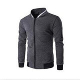 Mens Fashion Zipper Cotton Jacket For Mens