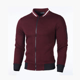 Mens Fashion Zipper Cotton Jacket For Mens
