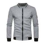 Mens Fashion Zipper Cotton Jacket For Mens