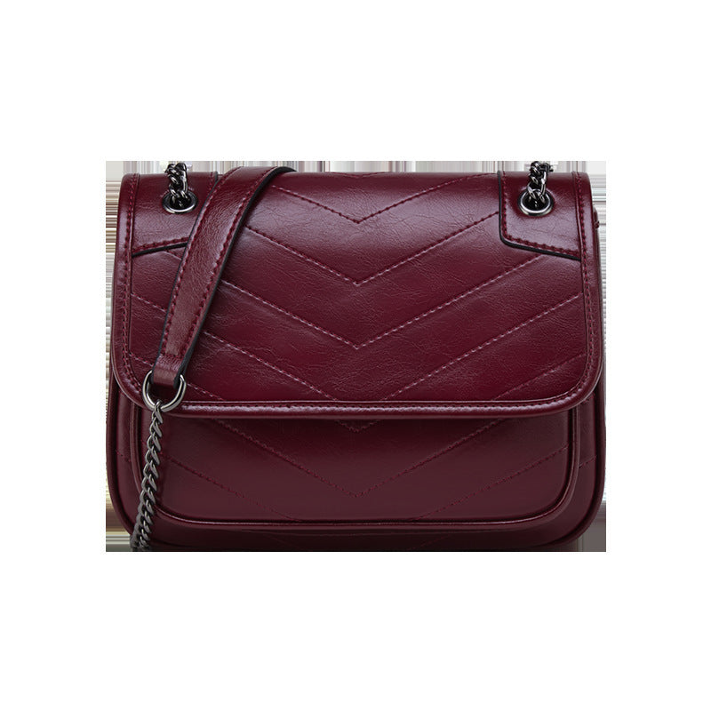 Women Fashion Purse cowhide Shoulder Bag Women