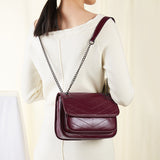 Women Fashion Purse cowhide Shoulder Bag Women