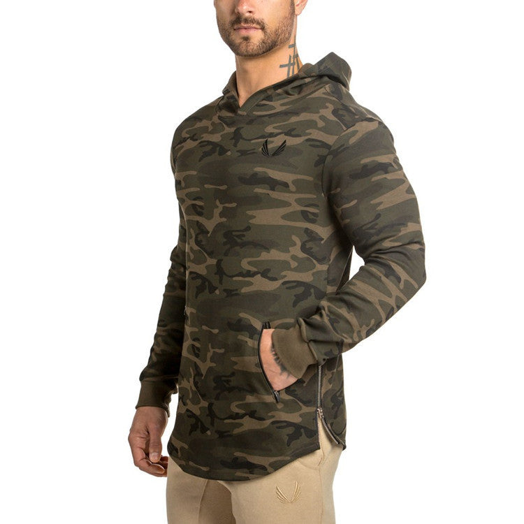 Mens Tactical Army Military Camouflage Hooded
