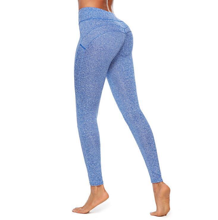 Women Fitness Sports Leggings Ladies Gym High Waist Gym Yoga Pants With Stretch