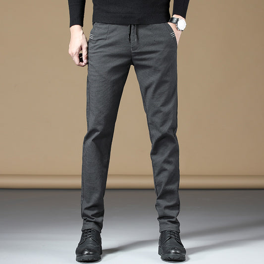 Mens Casual pants men trendy wild youth pants