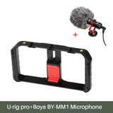Ulanzi Handheld Smartphone Video Rig Case For  Samsung,Phone Rig Stabilizer For Live Stream Youtube Filmmaking Vlogger
