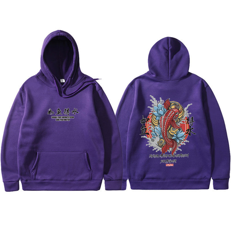 Fashion Hoodie Rapper Streetwear Sweatshirt, Hip Hop Vintage Hoodie