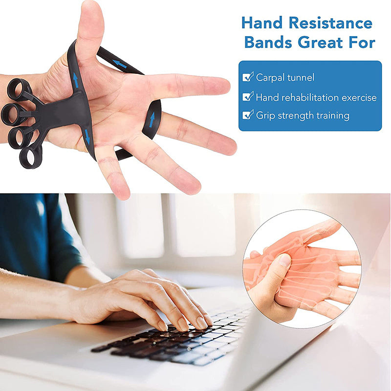 Silicone Grip Device  Hand Grip Arm Trainer Arthritis Hand Grip Trainer Strengthen Rehabilitation Training To Relieve Pain