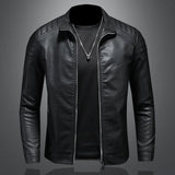 Men's Leather Motorcycle Jacket