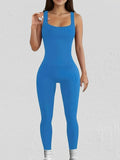 One Piece Bodysuit Activewear Ladies Suspender Tank Top Tights