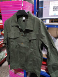 Multi-pocket Denim Jacket Denim Workwear Jacket Tops Coat Spring Autumn Men Slim