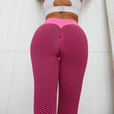 Women fashion Plaid Leggings Fitness Yoga Pants Women's Seamless High Waist Breathable Gym Leggings