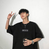 Men's Oversized Tees Half Sleeve Drop Shoulder Summer Casual T Shirt