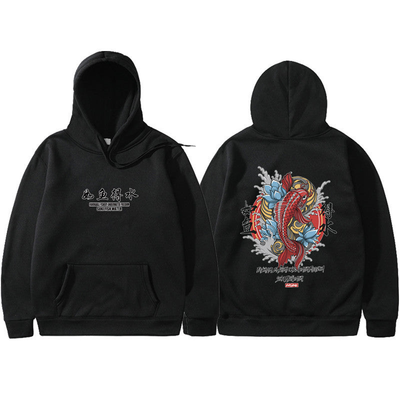 Fashion Hoodie Rapper Streetwear Sweatshirt, Hip Hop Vintage Hoodie