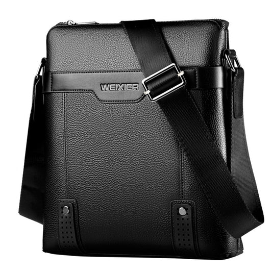 Mens Faux Leather Shoulder & Crossbody Bags Cell Phone Pocket,Interior Zipper Pocket