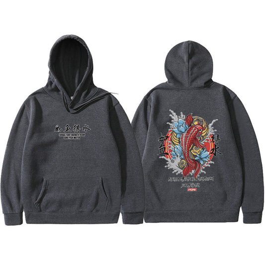 Fashion Hoodie Rapper Streetwear Sweatshirt, Hip Hop Vintage Hoodie