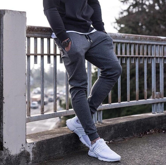 Mens Fashion Trouser Sports and leisure fitness pants beam pants