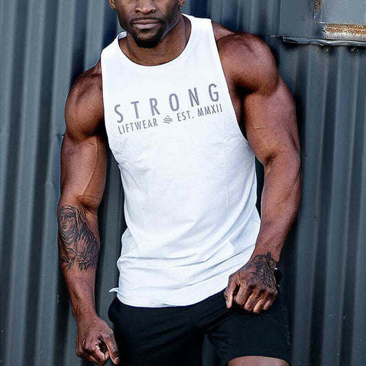Men's Vest  Dry Fit Y-Back Muscle Tank Top