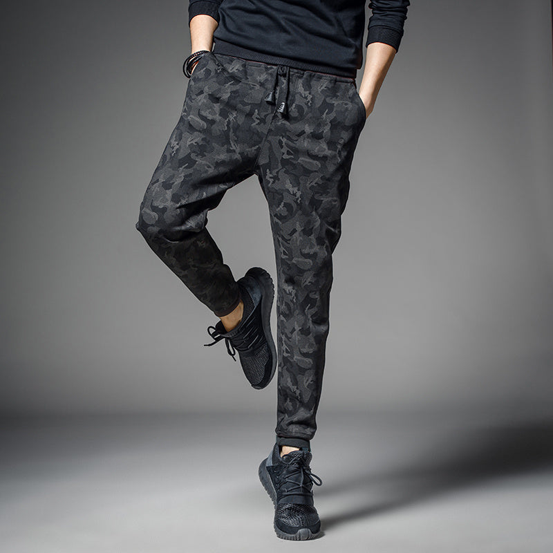Men Streetwear Camouflage Pants Men Joggers Sweatpants Tbird Pant