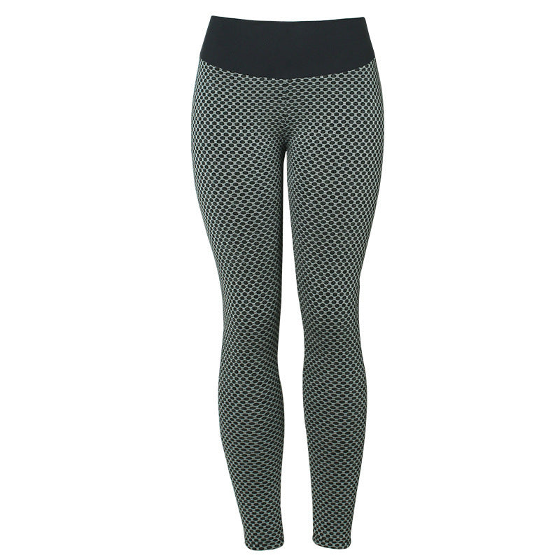 Women fashion Plaid Leggings Fitness Yoga Pants Women's Seamless High Waist Breathable Gym Leggings