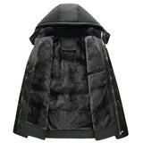 Mens Winter Padded Jacket Warm Military Jacket