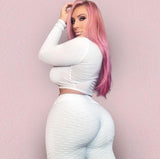 Womens Booty Lifting Anti Cellulite Scrunch Leggings Without Pocket
