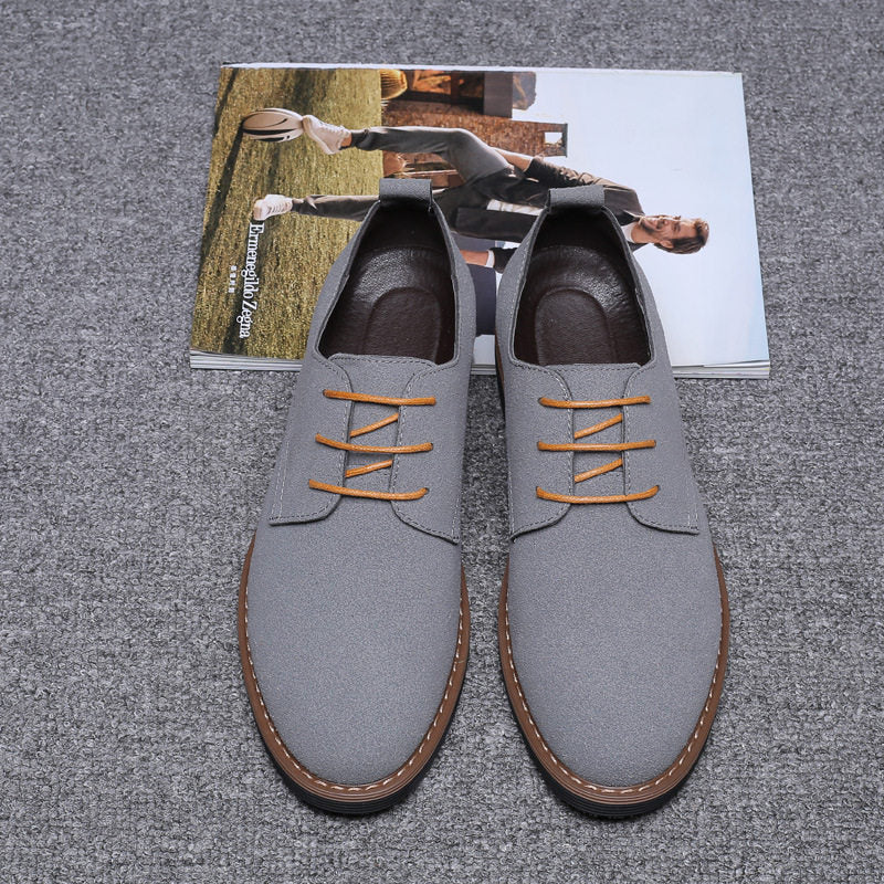 Men's Urban Suede Leather Lace Up Oxfords Shoes