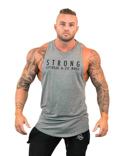 Men's Vest  Dry Fit Y-Back Muscle Tank Top