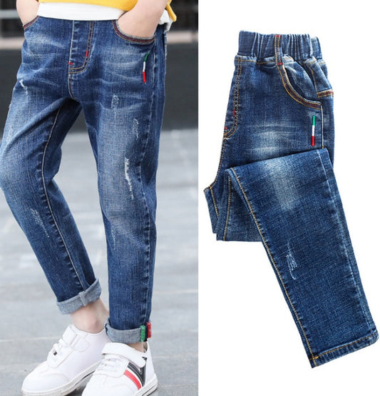 Boys Jeans Pant, New Style Adult Jeans Pant spring and autumn children's trousers