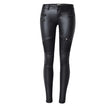 Womens Stretchy Jeggings, Faux Leather Legging Pants , Regular and Plus Size