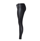 Womens Stretchy Jeggings, Faux Leather Legging Pants , Regular and Plus Size