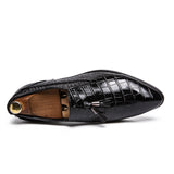 Mens Pointed leather shoes