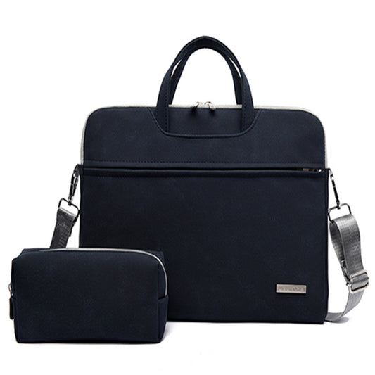 PU Leather Women Laptop Bag Notebook Carrying Case Briefcase For Macbook Air 13.3 14 15.6 Inch
