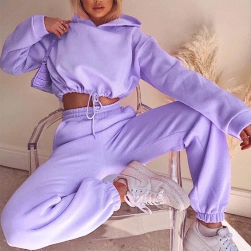 Womens Jogging Suits For  2 Piece Sweatsuits Tracksuits Sexy Long Sleeve Hoodie Casual Fitness Sportswear