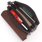 Genuine leather man bag business hand bag men purse